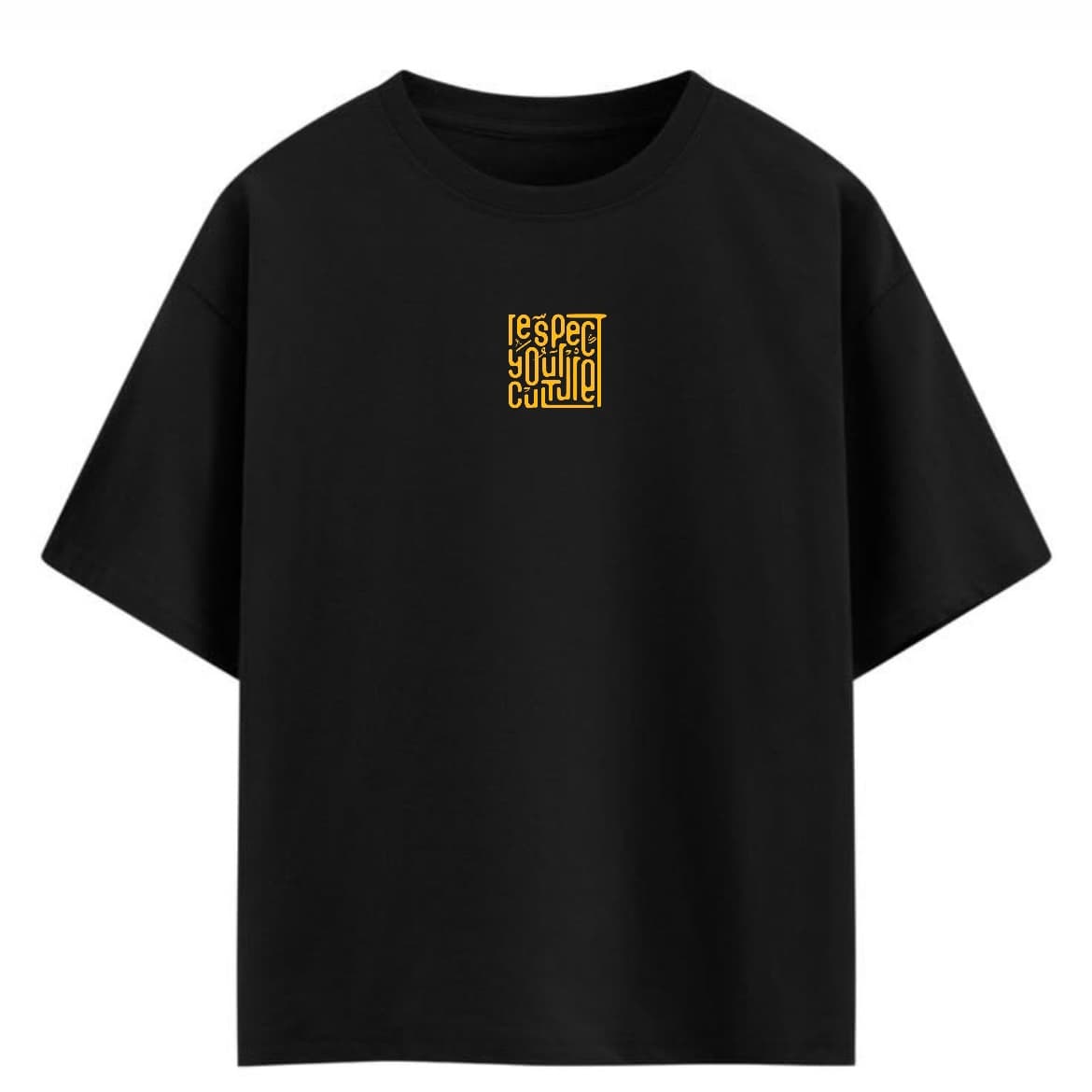 Gold lockup tee